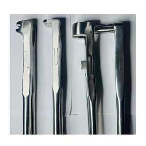 Juego de 4 piezas de fórceps dentales veterinarios para caballos, instrumentos de extracción de dientes molares y equinos de acero inoxidable, duraderos, de todos los tamaños - Product Image 1