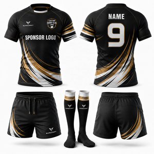 Maillot de rugby personnalisé Nouvelle-Zélande, maillots de rugby sublimés sur mesure - Product Image 3