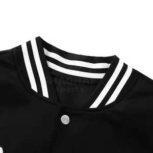 แจ็คเก็ตเลตเตอร์แมน ผู้ชาย สไตล์ลำลอง แฟชั่นสตรีทแวร์ อุ่นสบาย ใส่ได้ทุกวัน แจ็คเก็ตฤดูหนาว - Product Image 4