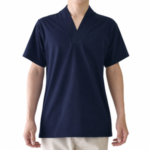 Custom Unisex <b>Cross</b> V-Neck Short Sleeve Medical Scrub <b>Top</b> Nursing Healthcare Spa Work Uniform premium quality 2026 - Product Image 5