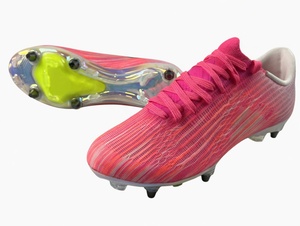 Botas de Fútbol Profesionales FG para Hombre, con Malla Transpirable, Amortiguación, Soporte de Arco y Aumento de Altura para Terreno Firme - Product Image 2