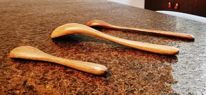 Cuchara de Madera de Nogal Artesanal, Cuchara Clásica Premium con Acabado Natural, Cuchara de Madera Hecha a Mano - Product Image 3