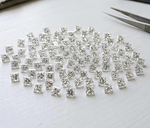Diamante CVD B2B suelto, talla princesa, cultivado en laboratorio, 10 quilates, sin certificado, para mayoristas de diamantes y compradores B2B - Product Image 3
