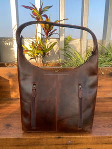 Nouveau populaire point de botte usiné à la main en cuir de vachette Hobo sac pour femmes mode en cuir véritable dissimulé transporter sac à bandoulière - Product Image 4