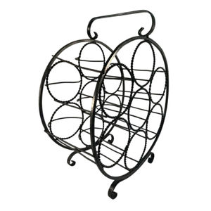 Estante Modular de Aluminio para Vino, Expandible, Hexagonal, para Almacenamiento en Barra de Hogar Moderno, 5 Compartimentos, Plateado, para Mesa - Product Image 2