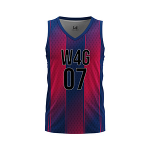 เสื้อบาสเก็ตบอลผู้ใหญ่แบบยูนิเซ็กซ์ พิมพ์ลายได้ตามต้องการ ไซส์ใหญ่ ระบายอากาศได้ดี ซับเหงื่อ ป้องกันแบคทีเรีย ผลิตจากผ้าโพลีเอสเตอร์ตาข่าย 100% - Product Image 1