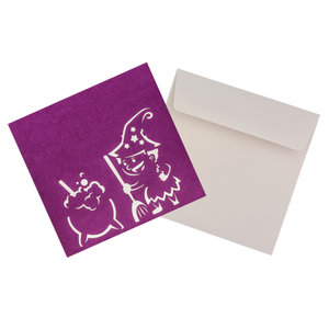 Carte de vœux 3D pop-up sur le thème d'Halloween, faite à la main, fabricant sur mesure pour papeterie artisanale en papier de qualité supérieure - Product Image 5