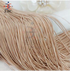 Export Belt Corp. Embroidery Material Metallic French Bullion Embroidery Wire Jewelry <b>Making</b> Beading (1MM 55 Yards Rose Gold) - Product Image 4
