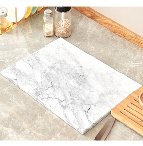 Most Selling Top Quality Marble Cutting Board Rectangle Shape For Chopping <b>Vegetables</b> Fruits Meat Cheese Bread - Product Image 1