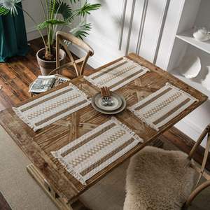 Natural Fiber Jute <b>Table</b> <b>Runner</b> – Durable Eco Friendly <b>Table</b> Cover for <b>Dining</b> <b>Table</b> and Home Decoration - Product Image 1