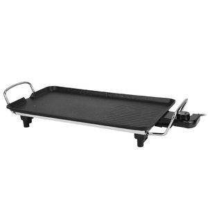 Electric Non-Stick <b>Table</b> Top Grill Griddle for Indoor/Outdoor for Camping & Picnics Hot Plate <b>BBQ</b> Cooking - Product Image 4