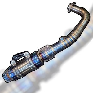 KAO Rainbow Titanium Racing Exhaust Pipe Taiwan OEM - Product Image 5