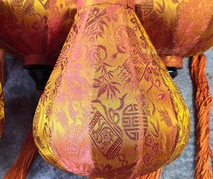 Premium Handmade Silk Lanterns Vietnam Bamboo <b>Frame</b> Silk Lanterns Decorative Silk Lanterns For Resort Decor - Product Image 6