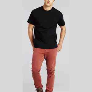 Camiseta de Alta Calidad de Manga Corta, 100% Algodón Premium de 210 g, Camiseta Blanca Personalizable de Moda, Talla Grande - Product Image 3