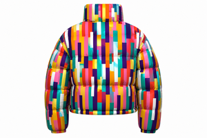 High Quality Winter New Textured Extremely Warm Long <b>Line</b> Puffer Heavy Quilted Heated Waterproof Windproof Women Hooded <b>Coat</b> - Product Image 2