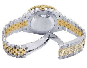 นาฬิกาแฟชั่นหรู VVS มอยส์ซาไนต์ ขนาด 41 มม. เครื่องญี่ปุ่น ควอตซ์ อนาล็อก ตัวเรือนเหล็ก ราคาประหยัดสุดฮิต - Product Image 6