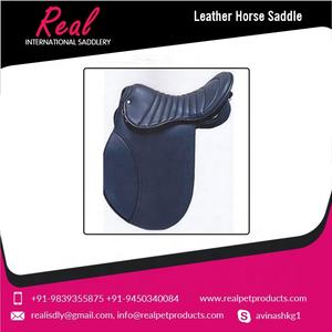 Sillín de doma de cuero genuino Patrón personalizado Cómodo y duradero al último precio de descuento para pedidos a granel - Product Image 2