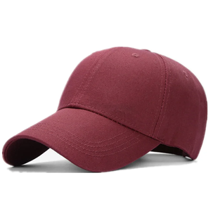 Casquette de baseball unisexe en coton/polyester, broderie à la main, couleur unie, réglable, décontractée, pour les sports de plein air - Product Image 1
