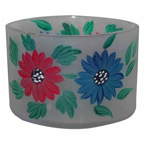 Bougeoir votif en verre de qualité supérieure Dernier design unique Top Standard fabricant indien article en gros pour Noël - Product Image 5