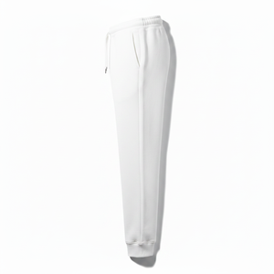 Pantalon de sport décontracté pour homme de haute qualité, grande taille, taille mi-haute, coupe ample, brodé, service OEM, en molleton peigné - Product Image 5