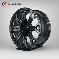 CALIBER XCEL Vente Flash Jantes de Voiture Forgées Polies à 5 Branches Simples 18-22 Pouces 6x139.7 6061-T6 pour Nissan Patrol Armada