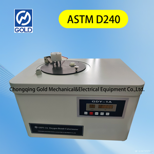 เครื่องวัดปริมาณแคลอรี่แบบดิจิตอล D240วัดปริมาณแคลอรี่ได้ ASTM D5865วัดปริมาณออกซิเจนสำหรับระเบิดอัตโนมัติ - Product Image 4