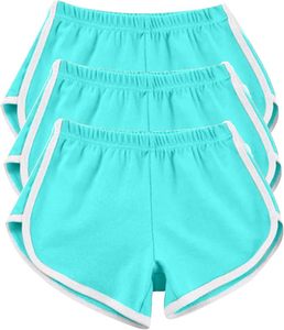Shorts Deportivos Casuales de Secado Rápido, Ecológicos, con Logotipo Personalizado, para Mujer, de Poliéster/Algodón Transpirable de 260G, para Entrenamiento Deportivo de Verano - Product Image 5