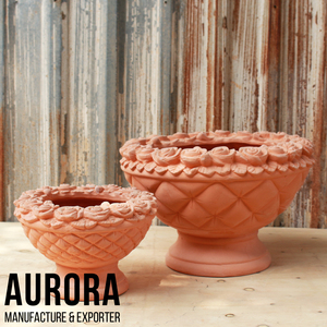 Pots de fleurs en terre cuite vietnamiens personnalisés, pas chers, décorations de jardin, prix raisonnable - Product Image 3