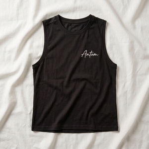 เสื้อกล้ามออกกำลังกายคุณภาพสูงสำหรับผู้หญิง เสื้อครอปออกกำลังกาย เสื้อคลุมออกกำลังกาย ผ้าโพลีเอสเตอร์ผสมสแปนเด็กซ์ เสื้อกล้ามผู้หญิง - Product Image 4