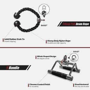 Estante para sentadillas ajustable para el hogar con capacidad de 1000 libras, jaula de potencia multifuncional para gimnasio integral con pesas - Product Image 5