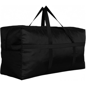 Unisex Gym Duffle Bag 40-55L Polyester Large Capacity Zipper Closure Adjustable Strap Casual Sports Travel Bag - Product Image 5