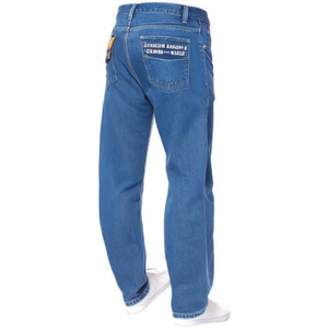 Jeans en denim pour hommes de qualité supérieure, style vintage, logo personnalisé, respirants, confortables, colorés, lavés, nouvelle exportation au Bangladesh - Product Image 3
