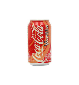 Latas de refresco de vainilla Coca-Cola genuinas de 355 ml - Ideales para reventa, máquinas expendedoras y pedidos al por mayor para hostelería - Product Image 1