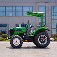 LUYU 60PS 80PS Traktor 4x4 Diesel Landwirtschaftliche Traktoren CE 4-Rad Landwirtschafts- und Gartentraktor