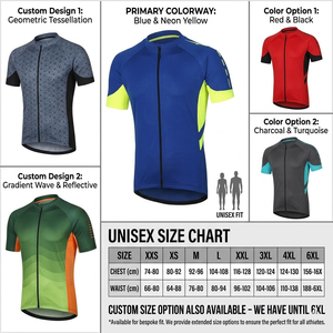 Professional Cycling Jersey Supplier | Breathable Short Sleeve <b>Road</b> Bike Shirt - Product Image 6