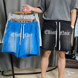 Chemise Oxford décontractée pour homme en polyester, délavée au soleil, avec logo brodé personnalisé, écologique, respirante, bords bruts, effet délavé à l'acide, style vintage, été 2026 - Product Image 1