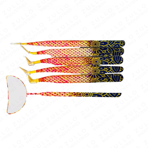 Wholesale Red Powder Coated Eyelash Extension Tweezers with Mirror Stainless Steel Precision <b>Lash</b> Beauty Tool <b>Kit</b> - Product Image 5