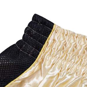 Pantalones Cortos de Muay Thai para Hombre, Estampado a Cuadros Satinado, Cintura Elástica, para Entrenamiento de Gimnasio, Kickboxing, Ligeros, Coloridos, Top para Hombre, Muay Thai, Artes Marciales - Product Image 6