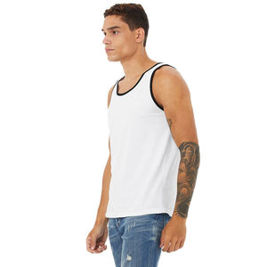 Débardeur de sport pour homme de haute qualité, sans manches, respirant, léger, pour la course à pied et les entraînements d'été. - Product Image 6