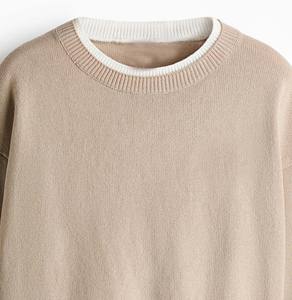 Pull-over respirant à col rond et imprimé géométrique pour femme, style décontracté et tendance, look de créateur, style streetwear - Product Image 6