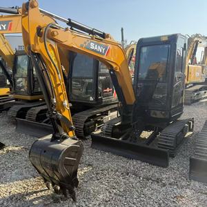 Mini-excavatrice sur chenilles hydraulique SANY SY35U 3,8 tonnes à rotation zéro, micro-pelle EPA Euro 5 pour la construction, l'agriculture et le jardinage - Product Image 1