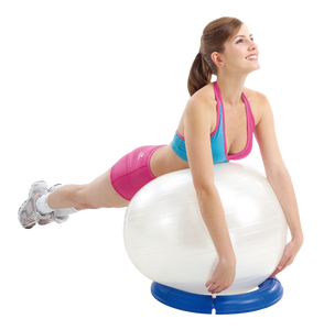 ลูกบอลออกกำลังกาย ALLWINWIN EXB11 - ที่สูบลมแบบสายยางสำหรับบริหารหน้าท้อง - Product Image 3