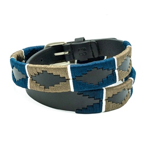 Custom Sport <b>Belt</b> Emboss Genuine Leather Riding Equestrian Argentinian Embroidery Polo Leather <b>Belt</b> for Men in All Custom Sizes - Product Image 5