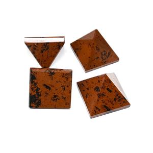 Pirámides curativas talladas en cristal de Reiki pequeño al por mayor, Ágata Natural, melocotón, Aventurina, cuarzo, piedras preciosas artesanales, piedra semipreciosa - Product Image 6