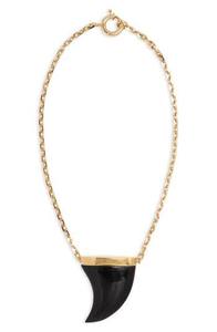 Collar de Lujo con Diseño de Cuerno y Acabado Pulido, Ideal para Atuendos de Diseñador y Presentación de Accesorios Premium - Product Image 2