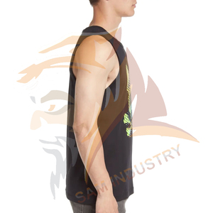 เสื้อกล้ามสไตล์ลำลองแบบใหม่ ถักทอระบายอากาศ แห้งเร็ว ราคาประหยัด คุณภาพสูง ไซส์ใหญ่ เสื้อผ้าออกกำลังกายสำหรับผู้ชาย - Product Image 3