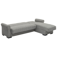 Sofá Cama Convertible de 3 Plazas, Moderno, de Tela Fresca, Plegable y Giratorio, con Estructura Metálica, para Hotel, Sala de Estar, Dormitorio, Apartamento, Alquiler