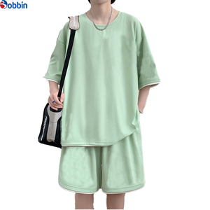 Conjunto de Verano Personalizado de Moda Urbana para Hombre, Camiseta y Pantalones Cortos Transpirables de Alta Calidad, Conjuntos de Camiseta para Hombre, Moda Urbana Juvenil - Product Image 2