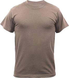 เสื้อยืดผู้ชายถักนิตติ้ง โพลีเอสเตอร์ 100% สีพื้นเรียบง่าย สวมใส่สบาย ไม่ยับ ระบายอากาศดี รับผลิตตามแบบ (OEM) ขายส่ง - Product Image 1