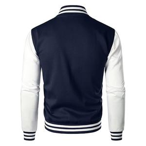 Chaqueta Varsity Personalizada con Logotipo Bordado, Chaqueta de Béisbol de Lana de Alta Calidad - Product Image 4